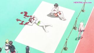 Cutie straddles cock on track as crowd cheers sweaty handjob ⋆ Exclusive Dubbed Anime