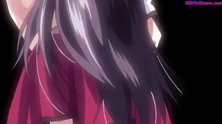 Busty Anime Schoolgirl Tied Up and Fucked Hardcore