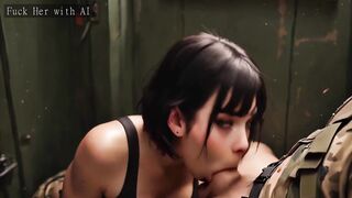 Battlefield Babe Joins Gangbang (AI Generated)