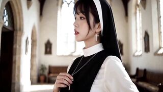 Church Creampie For Nun (AI Generated)