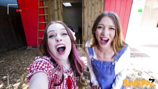 Sexy Redheaded Cutie: The Milking Farm