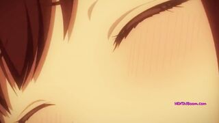 Steamy Hentai Anime Couple Intimate Bedroom Moments