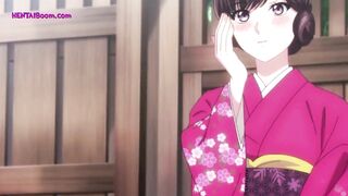 Steamy Hentai Anime Couple Intimate Bedroom Moments