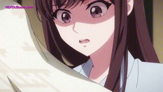 Steamy Hentai Anime Couple Intimate Bedroom Moments