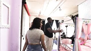 Big dick photographer fucks BBW client with Huge natural Tits