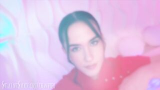 Sexy Brunette Teen Beauty: SwallowSalon