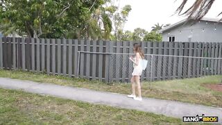 Sexy Brunette Teen Cutie: How Does The Fox Moan