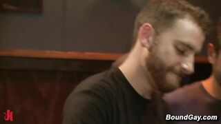 Doug Acre Christian Wilde Bar Cage Oral Wax Rope Suspension Gangbang Anal