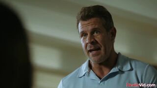 Stepdaughter cant say no to her stepdad