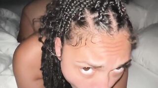 Honey making waves in the bed