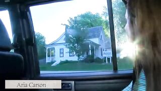 Aria Takes BBC In Spooky House