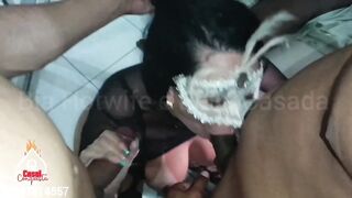 SLUTTY MILF MAKES HER HUSBAND, A FILMMAKER, A CUCKOLD WHILE SHE FUCKS ANOTHER MAN  11