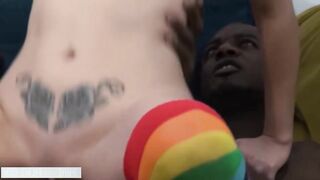 British Beauty Takes Hard Black Cock