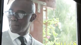 Cheerleader Hooks Up With BBC Neighbor
