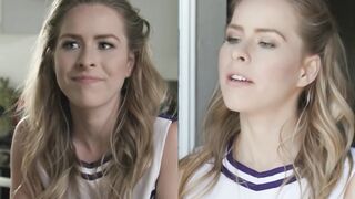 Cheerleader Hooks Up With BBC Neighbor