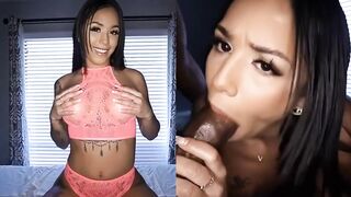 Oil-Slicked Beauty Takes Thick BBC