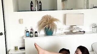 Rikako Enjoys Holiday Black-Cock POV