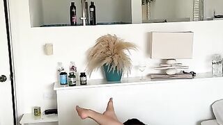 Rikako Enjoys Holiday Black-Cock POV