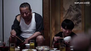The secret, insatiable fucking between the cum-drunk grandfather and the mother.