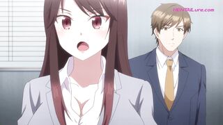 Group sex with busty MILF public creampie and tits out (ENG Dubbed) (Exclusive)