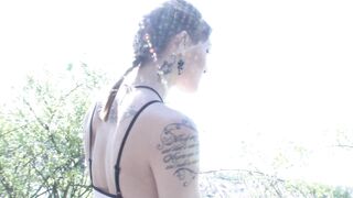 The Amazing Belle Claire does 3on1 TAP DAP AirTight SZ1742