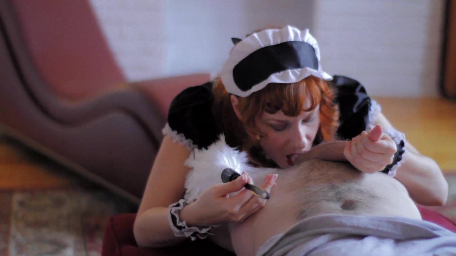 Art Of Blowjob - Halloween - Sexy French Maid Blowjob