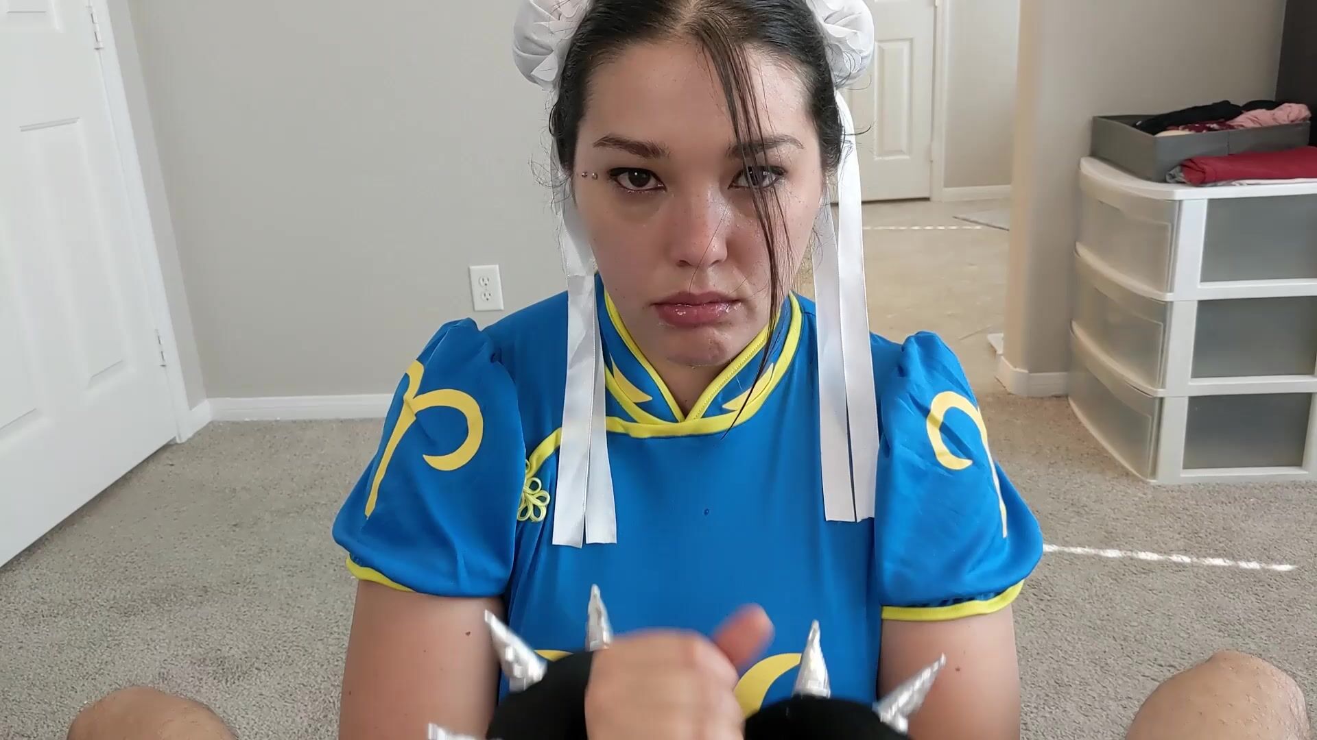 Shy Lynn - Defeated Chun Li Facefucked Huge Facial